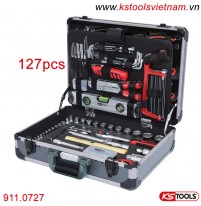 Bộ dụng cụ sửa chữa đa năng 127 chi tiết 911.0727 KS Tools