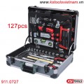 Bộ dụng cụ sửa chữa đa năng 127 chi tiết 911.0727 KS Tools