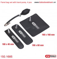 Bộ túi hơi có tay bơm chèn cửa ô tô, 4 chi tiết 150.1685 KS Tools