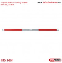 Cờ lê tròng 12 điểm siết mở vít có cánh xe Ford, 10mm 150.1601 KS Tools