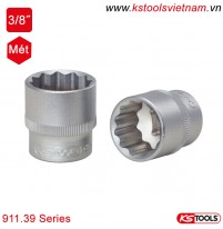 Đầu khẩu tuýp 12 point 3/8 inch 917.39 Series KS Tools