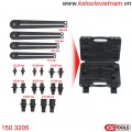 Bộ khóa 2 chân đầu chốt thay thế linh hoạt 150.3205 KS Tools