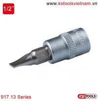 Khẩu bit socket đầu vít 2 cạnh 1/2 inch KS Tools 917.13 Series 6.5-18mm