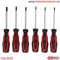 Bộ tô vít đầu Torx 6 chi tiết 159.0030 KS Tools