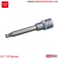 Khẩu bit socket 1/2 inch lục giác đầu bi KS Tools 911.16 Series