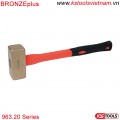 BRONZEplus Búa tạ đầu vuông bằng đồng 963.20 series KS Tools