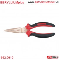 BERYLLIUMplus Kìm mỏ nhọn 180mm bằng đồng 962.0610 KS Tools