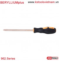 Tô vít 4 cạnh chống cháy nổ bằng đồng Berry 962 series KS Tools