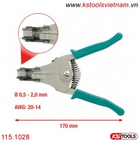 Kìm tuốt dây tự động 0.5 – 2 mm KS Tools 115.1028