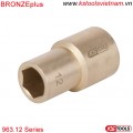 BRONZEplus đầu khẩu 1/2 inch bằng đồng 963.12 series KS Tools