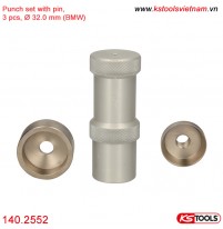 Bộ đột có chốt đục lỗ cài cảm biến đỗ xe, Ø 32 mm (BMW) 140.2552 KS Tools