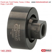 Đột đục thân xe Ford Fiesta, 2 cái #02 140.2563 KS Tools