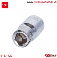 Đầu bit adaptor socket 1/4 inch xài cho mũi vít 918.1422 KS Tools