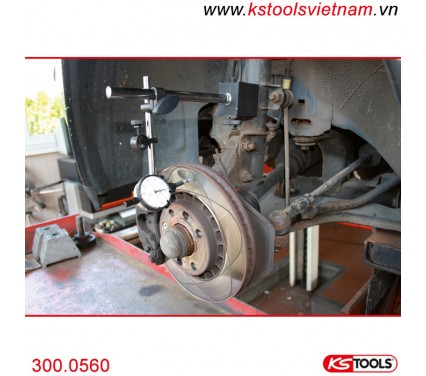 Comparatore Di Precisione KS Tools 0-10 Mm - Con Soffietto Protettivo, Scala A Orologio, Antishock, Impermeabile