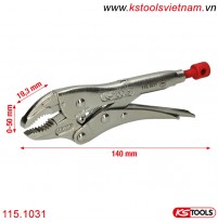 Kìm bấm chết 140mm, 115.1031 KS Tools Germany