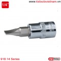 Khẩu bit socket đầu vít 2 cạnh 1/4 inch KS Tools 918.14 Series 4-8mm