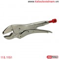 Kìm bấm chết ngàm chữ V 115.1151 KS Tools Đức