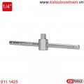 Thanh trượt chữ T đầu vuông 1/4 inch 911.1425 KS Tools