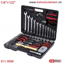 Bộ dụng cụ sửa chữa đa năng 88 món KS Tools 911.0688