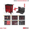 Tủ đồ nghề sửa chữa ô tô 598 pcs KS Tools Germany model 826.7598