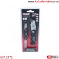 Bộ dao rọc cáp gấp gọn 2 chiếc KS Tools 907.2172