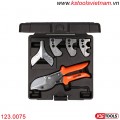 Bộ dao kéo cắt ống mềm ống nhựa 7 chiếc KS Tools 123.0075