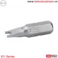 Mũi vít bảo mật 2 chấu 1/4 inch 25mm 911 Series-ss KS Tools