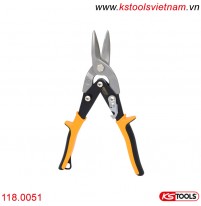 Kéo cắt kim loại 250 mm KS Tools 118.0051 cắt thẳng