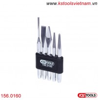 Bộ đột hỗn hợp 5 chiếc KS Tools 156.0160