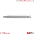 Mũi vít dẹt 1/4 inch 75mm 91175 Series KS Tools