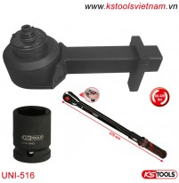 Bộ nhân lực cơ khí 9500Nm KS Tools UNI-516 siết ốc 75mm