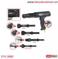 Bộ búa đục cầm tay khí nén 6 chi tiết KS Tools 515.3880