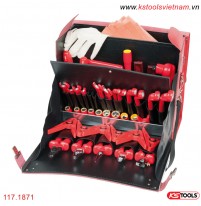 Bộ dụng cụ sửa chữa dạy nghề điện công nghiệp 55 món KS Tools 117.1871