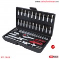 Bộ đầu tuýp 1/4 inch sửa chữa 46 pcs model 911.0646 KS Tools