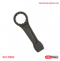 Cờ lê vòng đóng 32 mm hệ mét KS Tools 517.0932