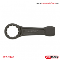 Cờ lê vòng đóng 46mm hệ mét KS Tools 517.0946