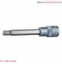 Đầu khẩu bít lục giác dài 14-22 mm, 3/4 inch KS Tools Germany