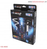 Đèn pin đa năng chuẩn IP54, sạc không dây eQi KS Tools 150.4600