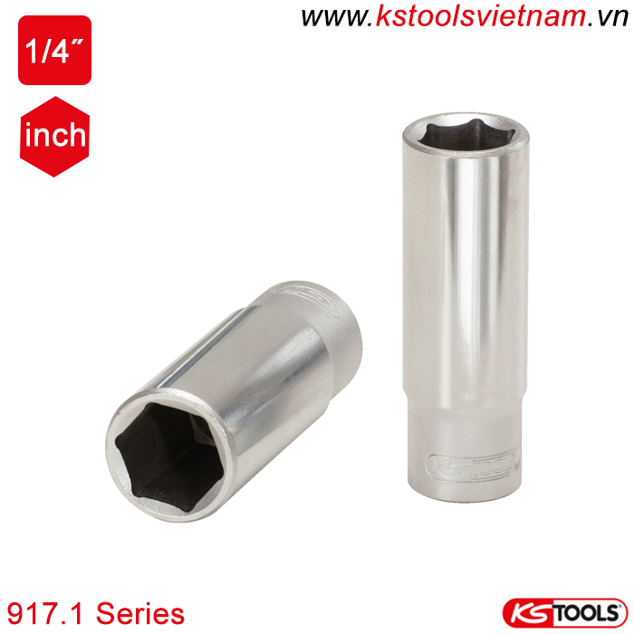 đầu tuýp socket 1/4 inch 917-1i-series kstools