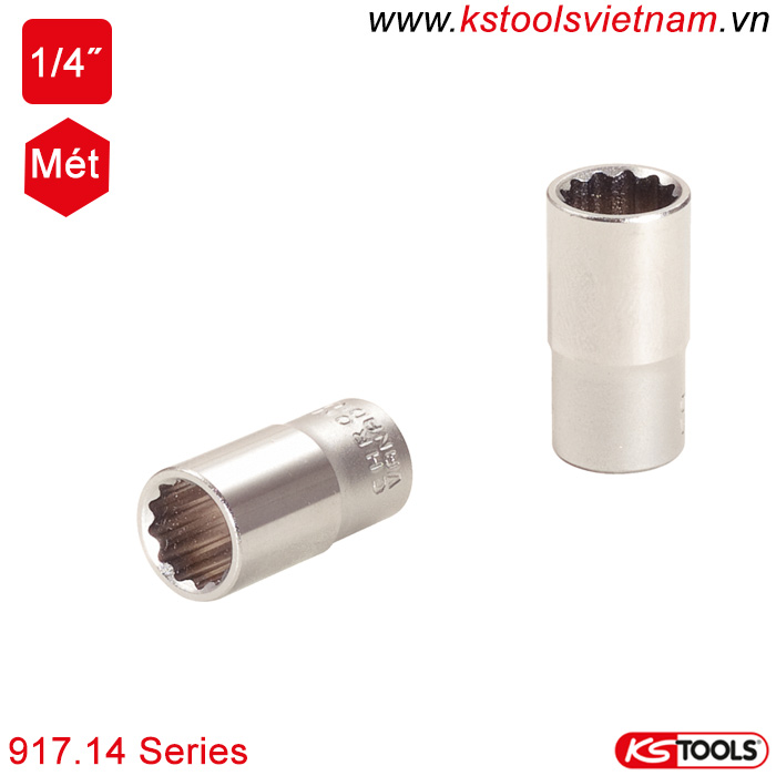 đầu tuýp khẩu 12 point 917.14 series kstools