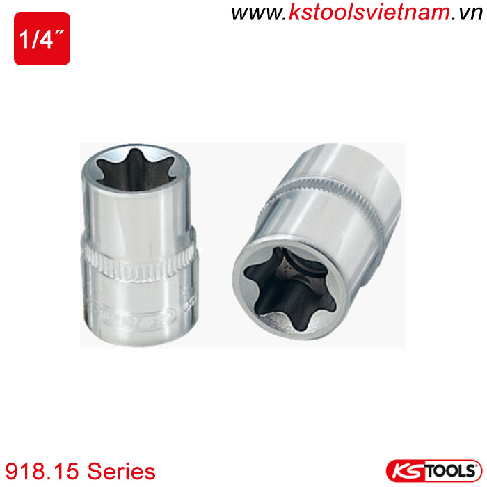 khẩu hoa thị 1/4 inch 918.15 series ks tools