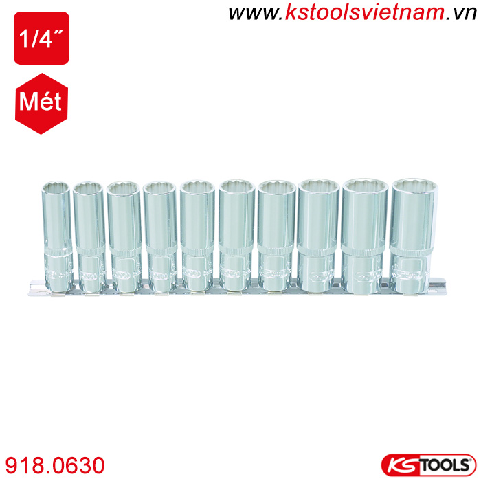 bộ đầu khẩu 12 point 1/4 inch 918.0630