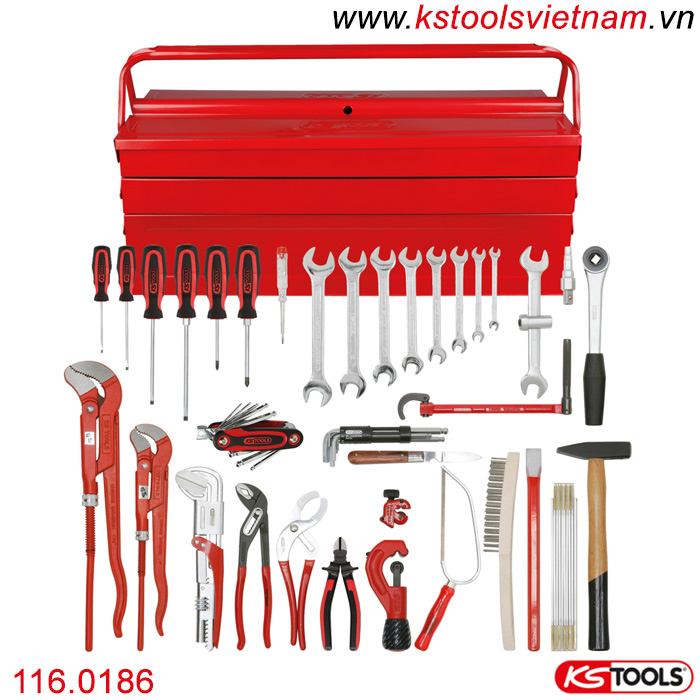 bộ thi công lắp đường ống nước 116.0186 ks tools