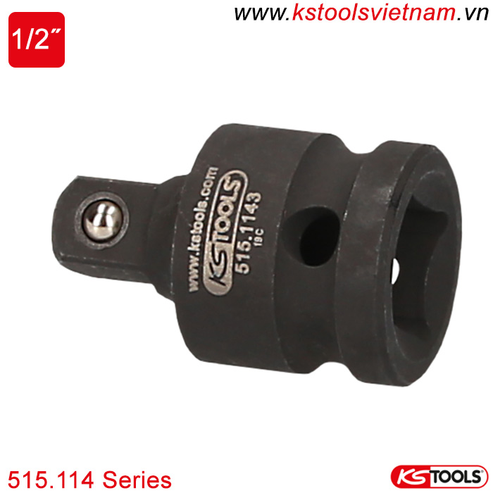 Đầu chuyển đổi adapter đầu 1/2 inch 515.114 Series KS Tools