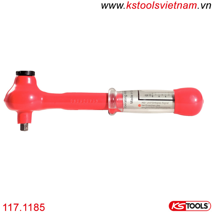 Cờ lê lực cách điện 1000V 117.1185 KS Tools 