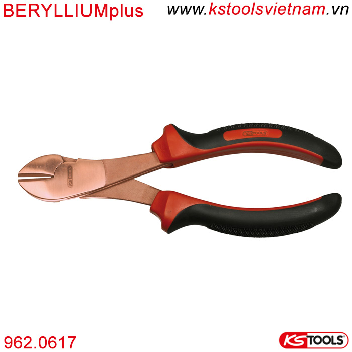 BERYLLIUMplus Kìm cắt 190mm bằng đồng 962.0617 KS Tools