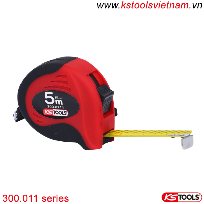 Thước cuốn thép bỏ túi 300.011 series KS Tools