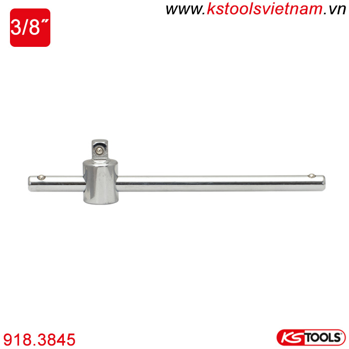 Thanh trượt chữ T 3/8 inch 160mm 911.3855 KS Tools