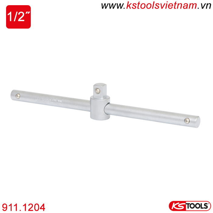 Thanh trượt chữ T 1/2 inch 250mm 911.1204 KS Tools