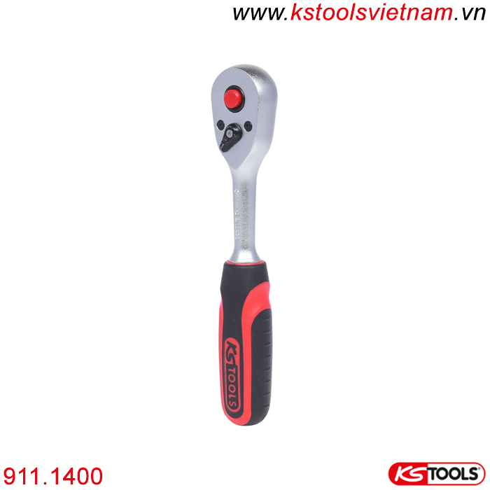 Tay vặn nhanh đảo chiều 1/4 inch 45 răng KS Tools 911.1400